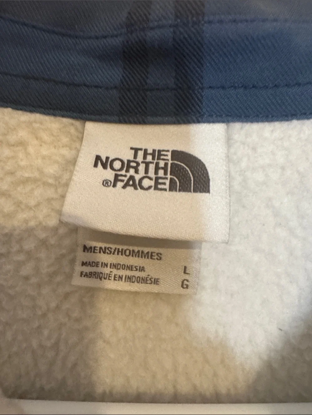 The North Face lightweight plaid